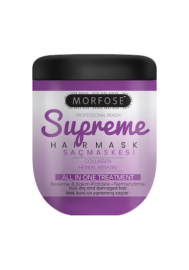 Supreme Saç Maskesi 500 Ml - Mat Ve Kuru Saçlar İçin - Mrfs