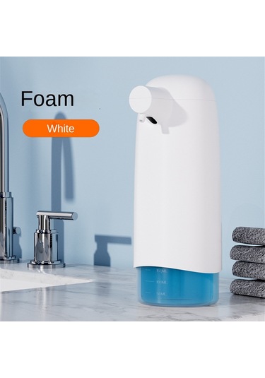 Anjiexun 550ml Otomatik Sıvı Sabunluk Mutfak Otel Alışveriş Merkezi Siyah Siyah