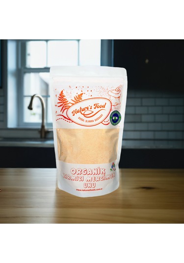 Organik Kırmızı Mercimek Unu 500gr Pestisit Analizli Organik Sertifikalı