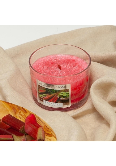 Aroma Unique Fragrances Kokulu Mum Rhubarb 115 G