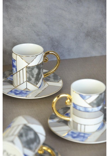 Protocol London Claudie 6'lı Kahve Fincanı Takımı