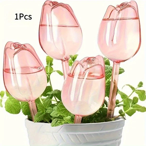 Gateesat 1 Adet Pembe Ortanca Sulama Küresi Otomatik Saksı Sulama Sistemi