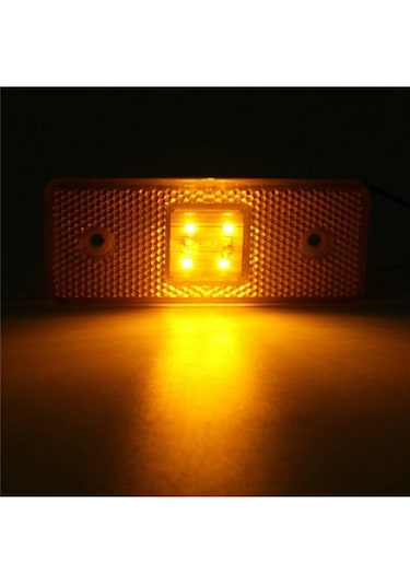 Gpr Side Marker Yan Led Lamba Dorse Kamyon Otobüs E Onaylı 12-24 V 10 Adet