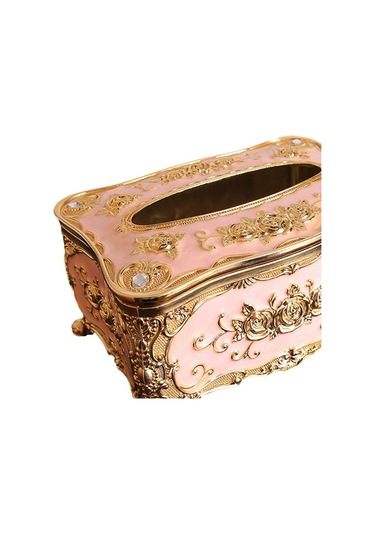 Suntek Magideal Otel Barları Için Dekoratif Doku Kutusu Altın-pembe