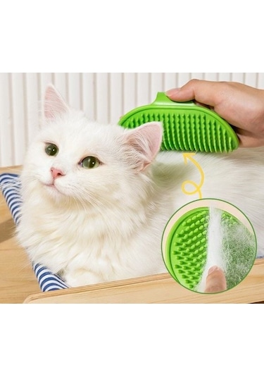 Hayvan Tüy Toplama Yıkama Ve Köşe Kaşınma Silikon Fırçası