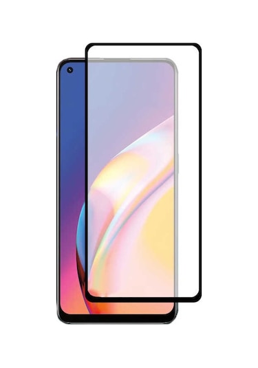 Oppo A54 4G Davin 5D Cam Ekran Koruyucu Siyah