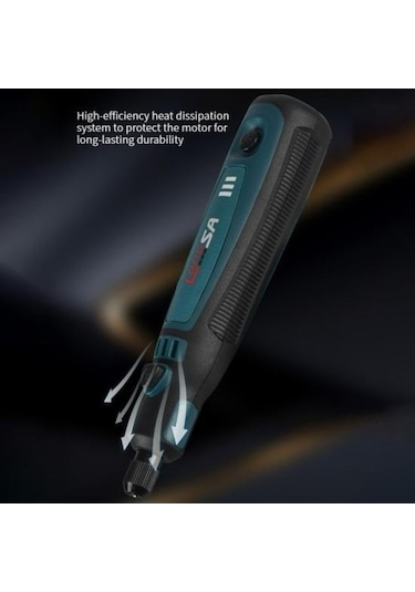 Trendooze Uzun Usb Takım Seti Şarj Ömürlü Öğütücü Kullanışlı Kalem Gravür Elektrikli Dayanıklılık A 1 Gd