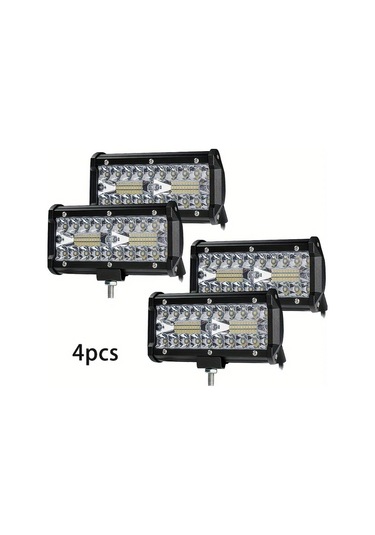 Motion003 280w Led Işık Barı Kombinasyonu 4 Adet 17.78 Cm 28000lm Spot Flood Off-road Araçl