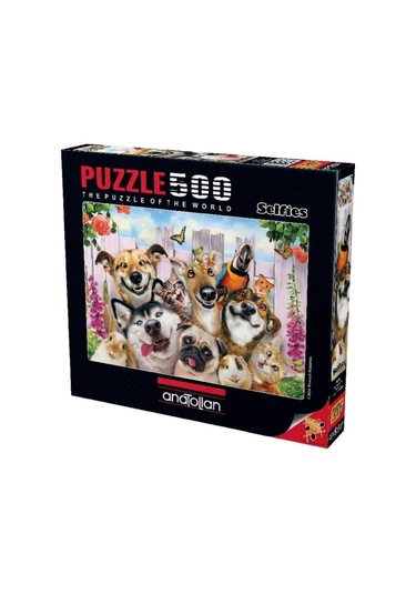 Anatolian 500 Parça Dostlarla Selfie Puzzle
