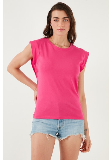 Lela Bayan T Shirt 5864019 Fuşya Fuşya