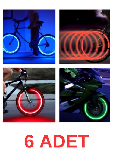 3 Çift 6 Adet Hareket Sensörlü Sibop Işık