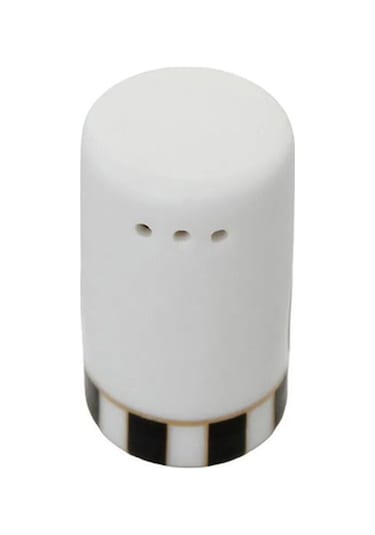 Porland Palms Tuzluk Biberlik Kürdanlık 6cm 3 Parça Beyaz - Siyah