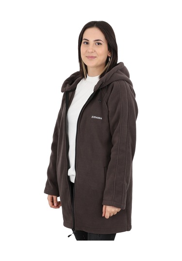Kadın Antrasit Polar Ceket - Zenobya Antrasit