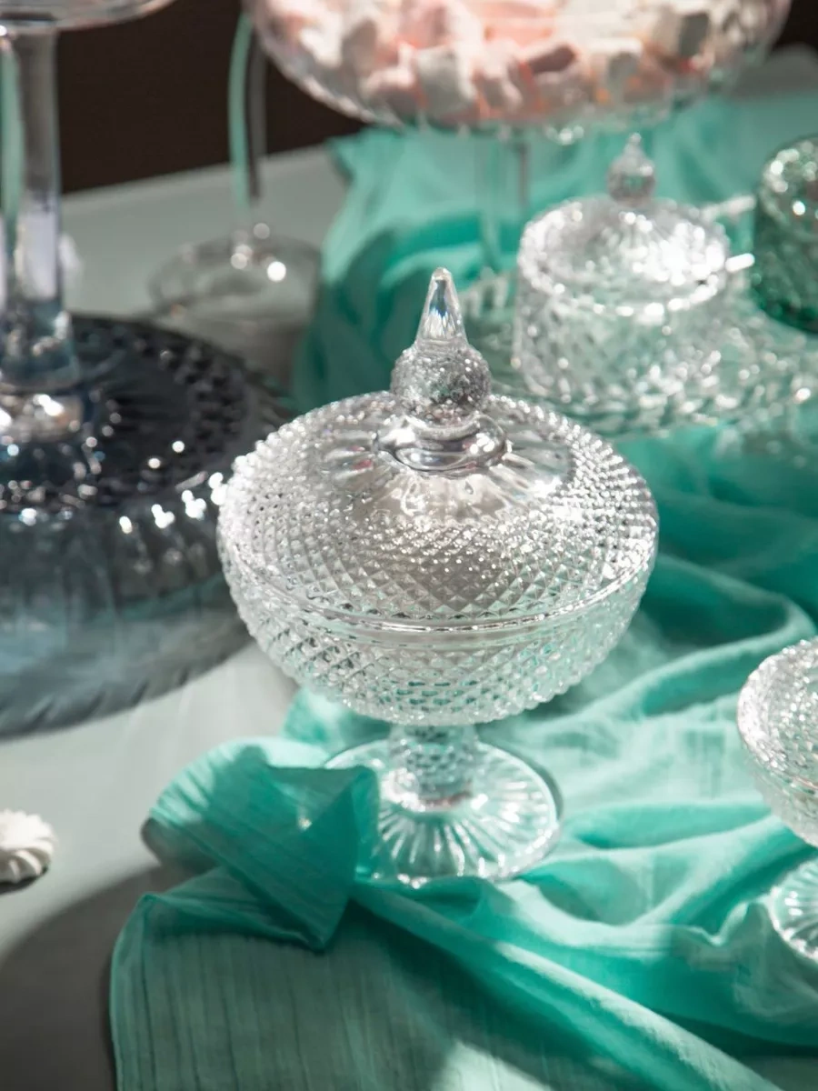 Lefard Dıamant 600 Ml Bacağa Takılı Kapaklı Cam Kavanoz 178969482