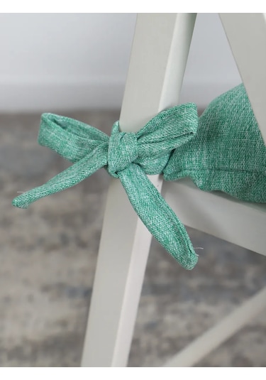 Pufiprofi Kare Sandalyeye Yastık 40x40, 2 Parçalı Takım. 360995139 Naneli