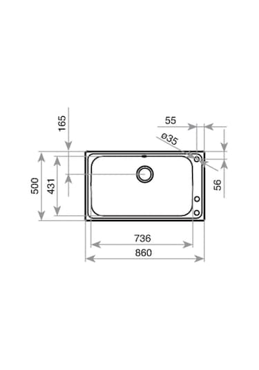 Teka Bahia 1B Plus Aksesuarlı Eviye