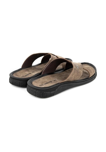 Muya Vegas 33301-695 Anatomik Taban Erkek Terlik Vizon 40-45 Vizon