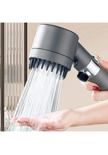 Masajlı Duş Başlığı 3 Fonksiyonlu Duş Telefonu