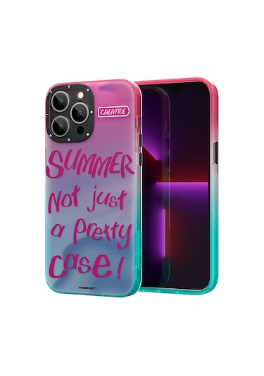 Youngkit Apple Uyumlu iPhone 13 Pro Max Kılıf YoungKit Summer Serisi Kapak ZORE-267421