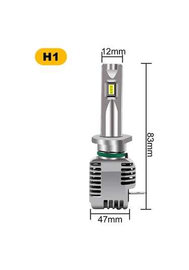 2 Adet H7 Csp Led H4 Kablosuz 50 W 10000lm Canbus Araba Farlar H1 H3 H11 9005 Hb3 9006 Hb4  Hi/lo Işın Moto Farlar Sis Lambası 6000 K Beyaz H1