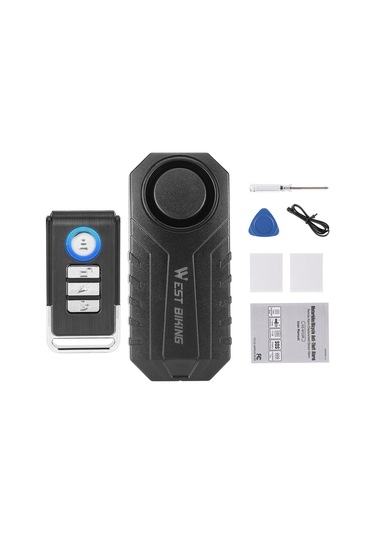 Ranyeek Su Alarmlı Bisiklet Hırsızlık Önleyici - Kablosuz, Su Geçirmez, Hareket Sensörlü