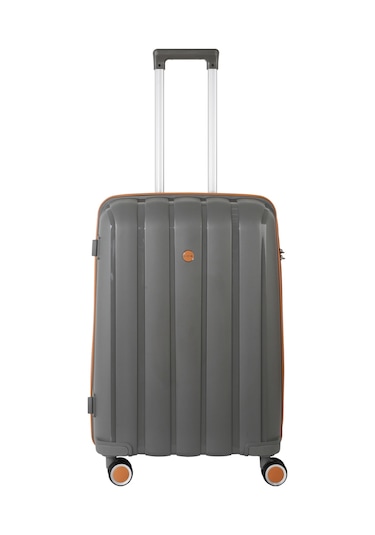 Mçs Group Mçs Polipropilen Valiz V305 65 Cm S18y10003365 11156 Gri/hardal