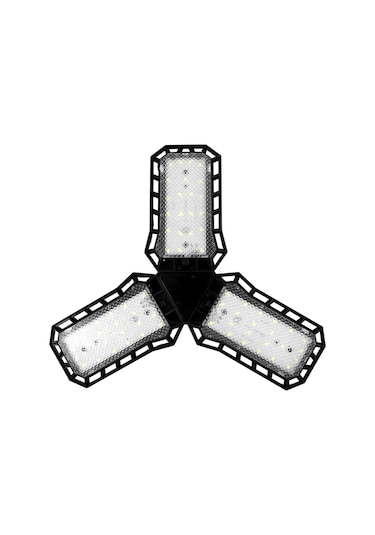 Yaozixa 360 Aydınlatmalı 8000 Lümen Led Garaj Lambası - 36w 6500k Esnek E27/e26 Siyah