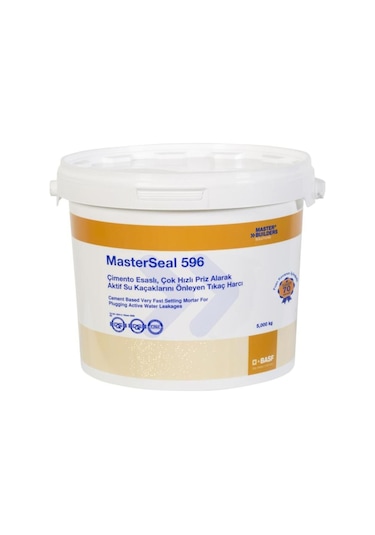 Basf Masterseal 596 (5 Kg) - Su Tıkaç (Yalıtım) Harcı