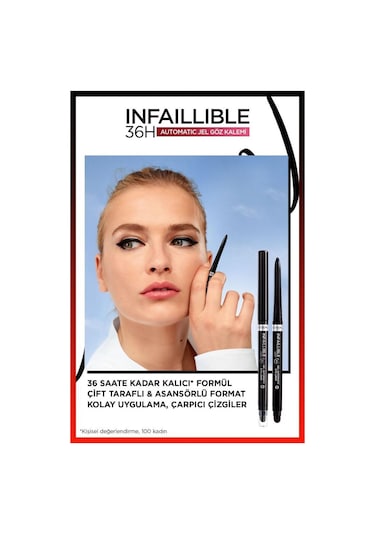 L'Oréal Paris Automatic Jel Infaillible Göz Kalemi 12 Bronzed Espresso