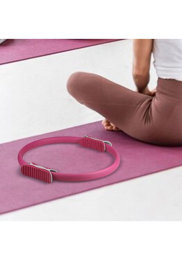 Dolıty Pilates Ring Circle Esnek Pratik İç Uyluk Kırmızı Kırmızı