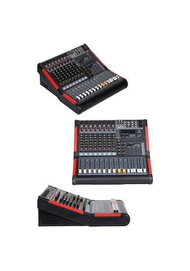 Maxword Dc08-pro 2x99 Dsp Efekt Ses Mikseri 8 Kanal Deck Mixer