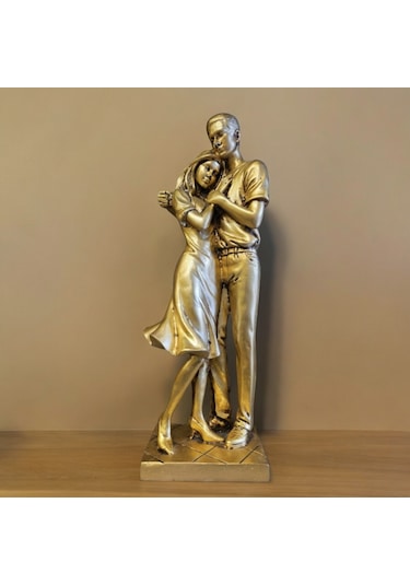 Aşk Sarılan Çift Gold-cengizhan Unaler