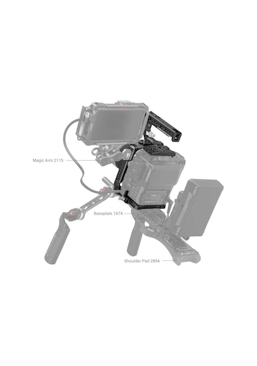 Smallrig 3899 Canon Eos C70 İçin El Kiti 2.el Üründür