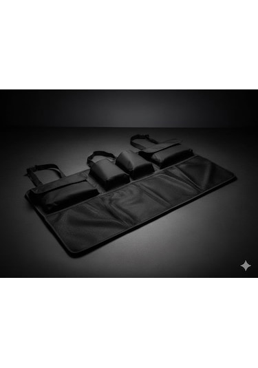 Space Koltuk Arkası Bagaj Organizer Bagaj Düzenleyici Siyah Renk