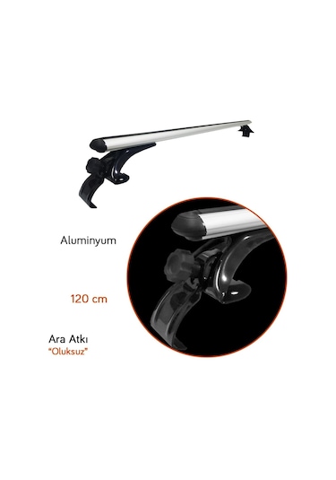 Nyf Oluksuz Ara Atkı Aluminyum 120 Cm