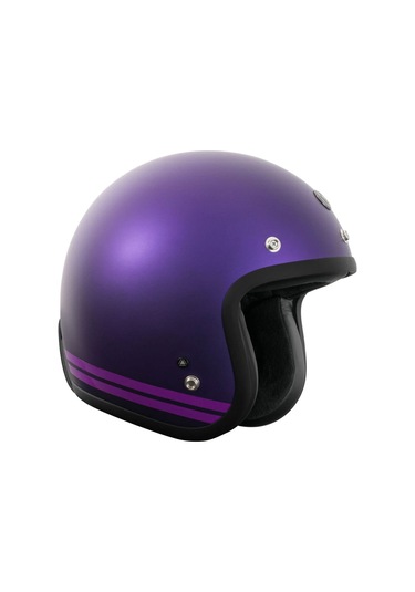 Torc T-50 Del Mar Call Indecent Açık Motosiklet Kaskı Mor