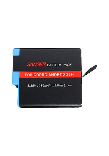Gopro Hero 8 Black Uyumlu Sanger Batarya