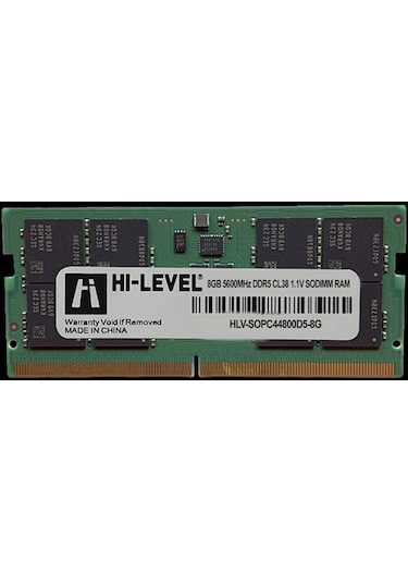 Hilevel HLV-SOPC44800D5-8G 8 GB DDR5 5600 MHz SODIMM 1.1V Ram