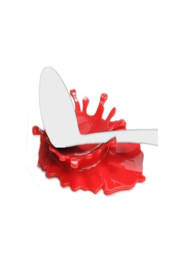 Reedark Silikon Domates Sosu Kaşık Tutucu, Özel Mutfak Malzemesi, Spreyi Engelle, Pişirme Yardımcısı