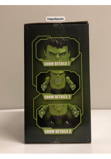 Işıklı Sesli Dans Eden Hareket Eden Pilli Hulk Oyuncak Diğer