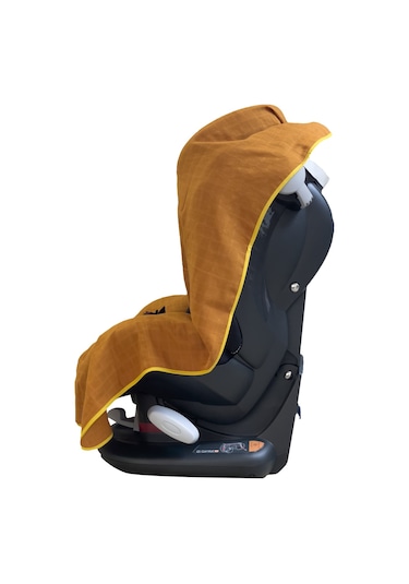 Ezh Collection 4010 Bebek Müslin Oto Koltuğu Kılıfı Kiremit