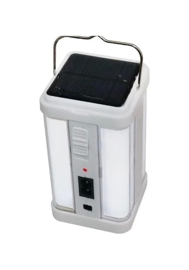 P-1663 Güneş Enerjili Şarjlı Güçlü Işıldak 1 Adet