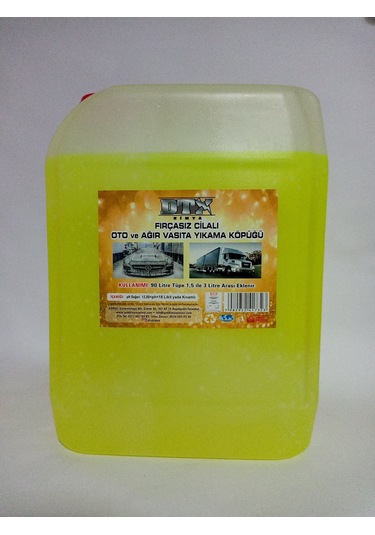 Tır Branda Yıkama İlacı Fırçasız Cilalı 22 / 25 L