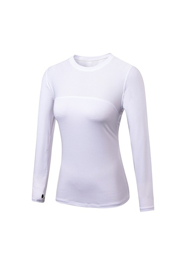 Geeroyoo "kadın Spor Tişörtü - Hızlı Kuruyan, Rahat Ve Şık Yoga Antrenman Üstü" Beyaz