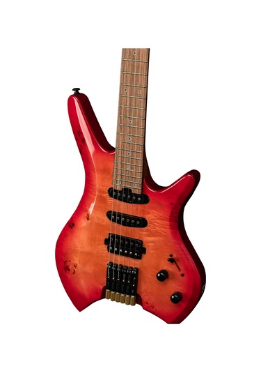 New Orleans Hdl450 Kırmızı Headless Elektro Gitar + Gigbag Çanta