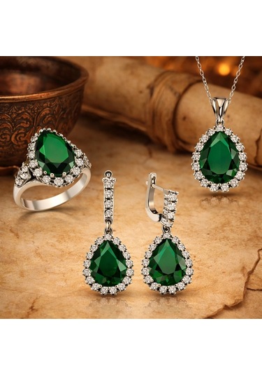 925 Ayar Gümüş Hürrem Sultan Bayan Set