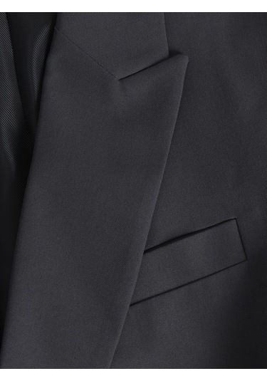 Jack & Jones Kadın Kruvaze Ceket - Mary - 12200590 Asphalt