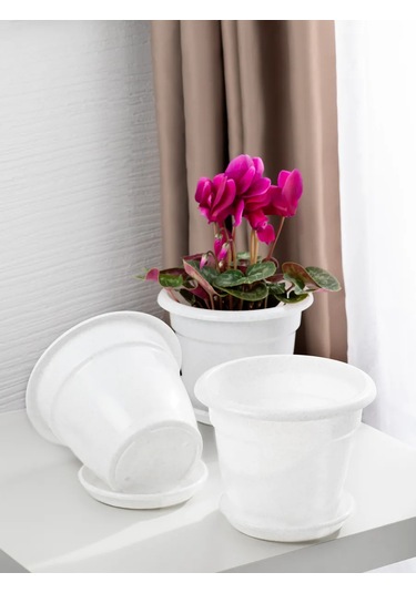 Onest Çiçek Saksısı 2,5 Litre 3'lü S 371806697