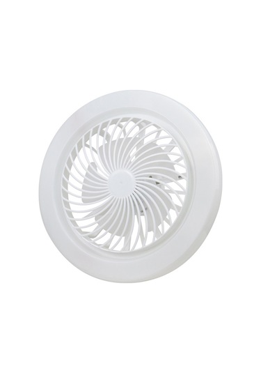 Tenfowee E27 Led Fenerli Fan, Uçaklı, Sessiz Çalışma, 3 Mod Aydınlatma/ventilasyon/her İkisi , Beyaz Işık, Araç Gerektirmeden Kurulum, Ofis/yemek Odası Beyaz