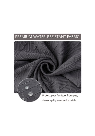 Yaozixa Ev Ve Restoran İçin Çok Amaçlı Mavi Rombus Desenli Sandalye Kılıfı - 36-48x36-48 Cm, Dayanıklı Jacquard Dokuma Pembe